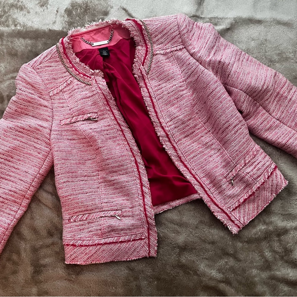 Tweed Chain Blazer